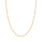 Gold Link Charm Chain Necklace